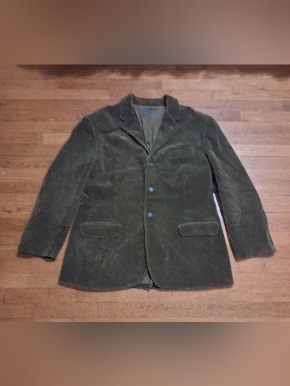 Ralph Lauren Olive Corduroy Sport Coat